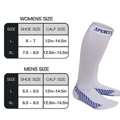 Men Women Compression Socks Stockings by Pacearth Calf Leg Sports 20-30mmHg