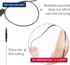 Hearing Aid Cleaning Kit 13 Pcs Hearing Aid Cleaner Black Hearing Aid Cleaning T