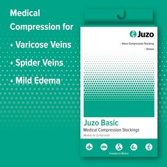 Juzo Basic 4411 Knee-High 20-30 mmHg Open Toe Size II Regular, Beige