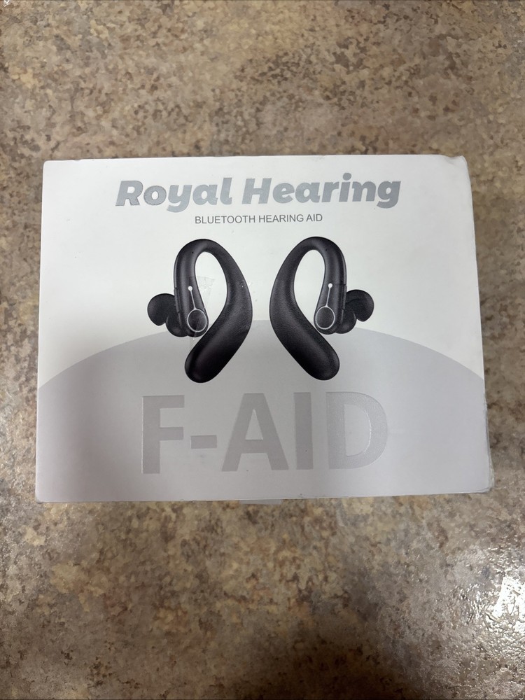 Bluetooth Royal Hearing Aid Model F-AID Rechargeable BRAND NEW – SHRINKWRAPPED