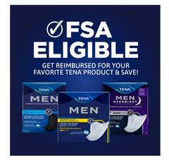 TENA Incontinence Guards for Men, Maximum, 144 Count