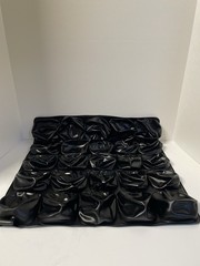 ProHeal Inflatable Seat Cushion, Removable Cover, Wheelchair Black 18X18X3