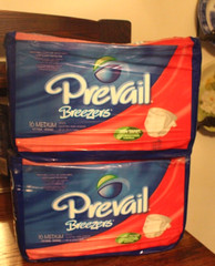 2 Sixteen Count New Packages Prevail Adult Daily Disposable Underwear Medium
