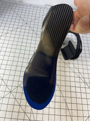Thuasne SpryStep Carbon Fiber AFO Brace Left Foot Drop Orthosis Spiral Strut