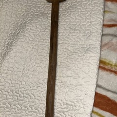 Cane Walking Stick carved Elephant wooden handmade 36”