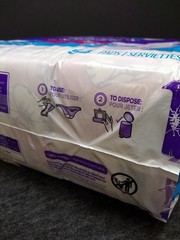 Always Discreet Pads for Women Plus 4 Moderate Long Rapid Dry Core 54 Pads
