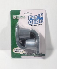 Pop ‚N Glide Walker Skis Fits Most Walkers #W605 Essential Medical Supply, Inc.