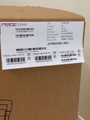 Pride Mobility Jazzy Carbon Power Wheelchair Black CE Marking JCARBONBK1003