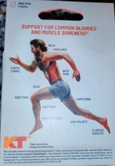 New KT Tape Cotton Strips 2″ x 10″ Breathable 20 Count Unopened
