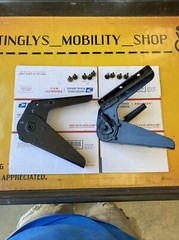 PAIR Pride Jazzy Power Chair Reclining Seat Hinges *L@@K WoW*