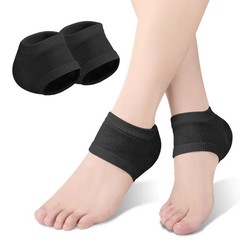1/4 pairs female men Socks Feet Pads Heels Heel Gel Protective Shock-absorbing I