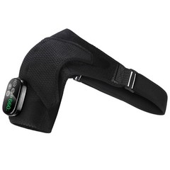 Red Light Shoulder Massager Pain Relief with 4 Heating Levels, 3 Vibration Modes