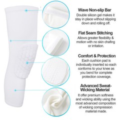 Basketball Knee Pads Compression Leg Sleeve Crashproof Protective Gear Men Women
