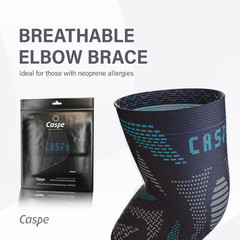 2X Elbow Brace Compression Support Sleeve Arthritis Tendonitis Reduce Joint Pain