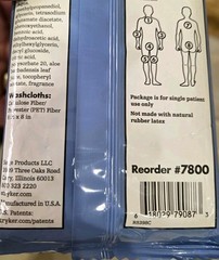 New Sealed Stryker Sage Comfort Bath Cleansing Washcloths – 2 Packages. #7800