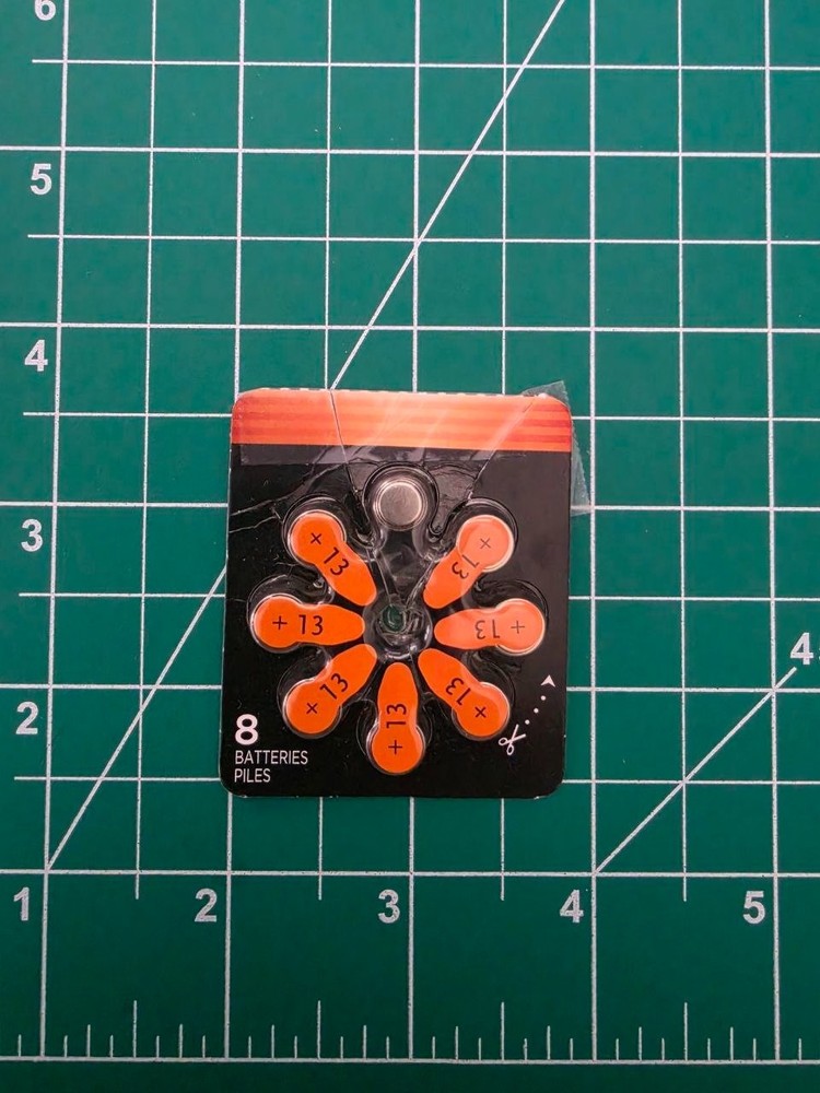 Duracell Activair Hearing Aid Batteries Size: 13 (8 Pack)