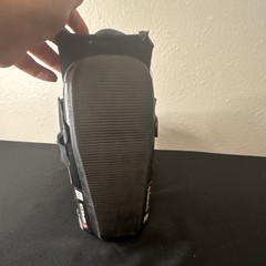 TOC Adjustable Black Ankle Foot Walker Boot Brace w/ Rocker Sole, Size 1-2 kids