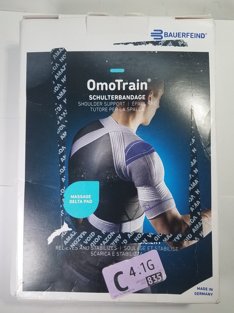Bauerfeind OmoTrain Shoulder Brace Pain Relief & Support, Size 2, Titan *READ
