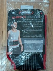 MAXAR Bio-Magnetic Deluxe Back Support Belt – 2XL – Infared/Cera Heat Fabric