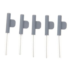 5pcs Convenient Hearing-aid Maintenance Tube Brush Cleaners for Hearing-aid S…