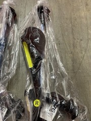 Ergoactives Ergobaum Adjustable 7G Shock Absorbing Forearm Crutches 2 L & R NEW