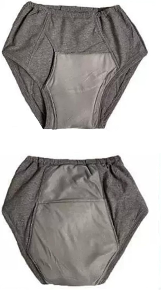2/4Pcs Men’s Incontinence Underwear 500ml Urinary Leakproof Protective Briefs