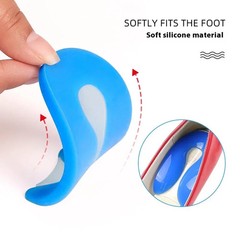 Soft Elastic Silicone Heel Cushions Foot Care Products Gel Heel Protec