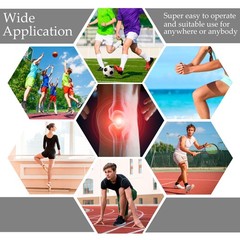 Syhood Compression Bandage Wraps for Leg, Elastic Calf 71 inches, black