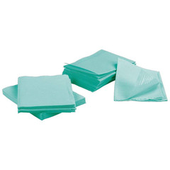 500 baberos dentales verdes desechables impermeables 13×18 tattoo medico mesa