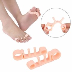 2-4pcs Hallux Valgus Silicone Toe Corrector Separator Spacer Avoid Toe Squeezing