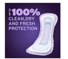 Poise Incontinence Pads for Women, 8 Drop, Overnight Absorbency, Extra-Coverage
