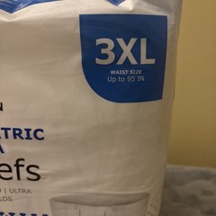 McKesson Ultra Plus Bariatric Disposable Briefs Diapers XXXL BRBAR