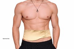 Beige Light Weight Stoma Belt-Colostomy Belt-Ostomy Belt-Illeostomy Support Belt