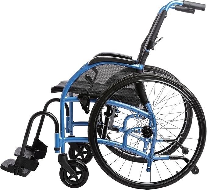 Strong back folding lightweight wheelchair
