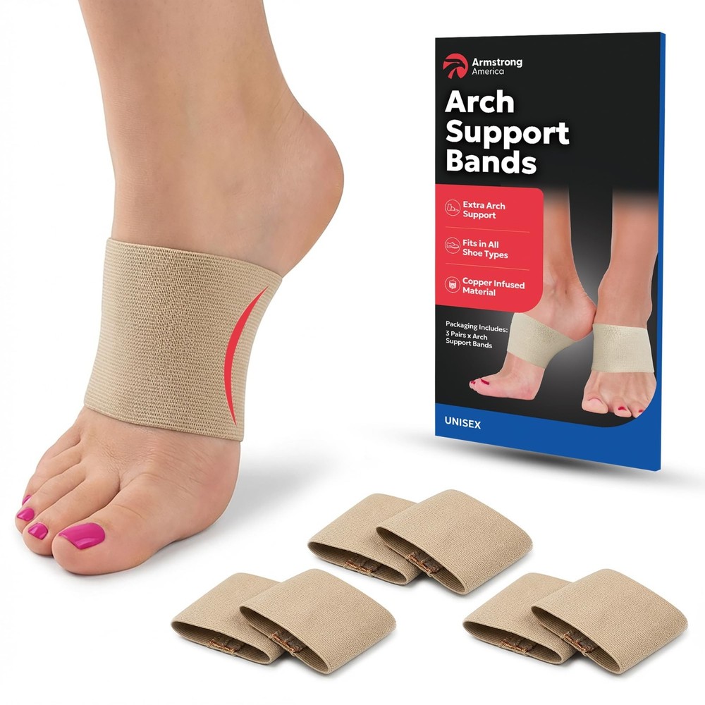 Plantar Fasciitis Arch Supports – Compression Sleeves & Foot Brace for Heel Pain