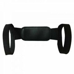 Adjustable Back Support Belt Posture Corrector for Men & Women, Black, S Size