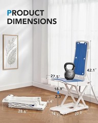 Electric Chair Lift – Floor Lift for Elderly Falls, IPX8 Waterproof Bath Lift…