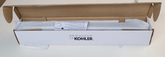 KOHLER Grab Bar 16″ Wall Mounted Corrosion Resistant Metal in Polished Chrome