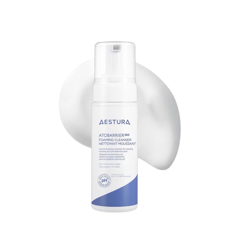 AESTURA ATOBARRIER365 Foaming Cleanser: Ceramides, pH-Balanced, Dry Skin, 150ml