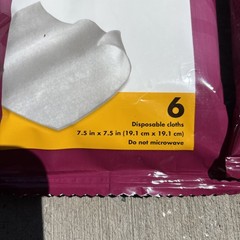 2 Stryker Sage 2% Chlorhexidine Gluconate Cloth 6 Disposable clothes 2 Packs I