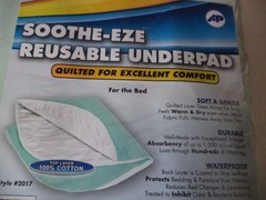 2 x Allman Soothe-Eze Reusable Underpad Pad 30 x 35 inches