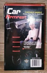 Car Armrest Portable Handle Help Get In & Out of Car Window Breaker Seatbelt NEW