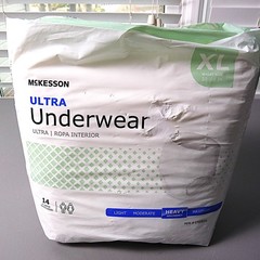 McKesson Ultra Adult Incontinence Underwear XL 58-68 Heavy Absorbency 14 Count