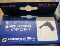 NEO G EASY-FIT SHOULDER SUPPORT UNIVERSAL SIZE LEFT OR RIGHT ARM – NEW