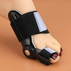 2 x Orthopedic Toe Bunion Corrector Straightener Splint Support Flexible Strap