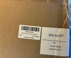 SPECILITE Heavy Duty Toilet Safety Rails Adjustable Foldable LED Handles 665lb