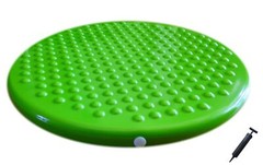 AppleRound Jr. Inflatable Seat Cushion with Pump, 31cm/12in Diameter, Sensory…