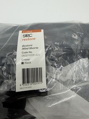 SRC Restore Support Mini Shorts XL Pelvic Support Briefs Black Women’s Compressi