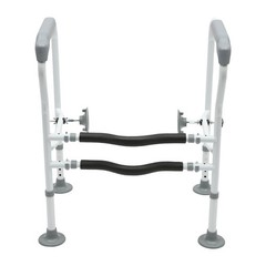 Toilet Frame Grab Bars Safety Rail Seat Handicap Assist For Senior Arm rest NEW
