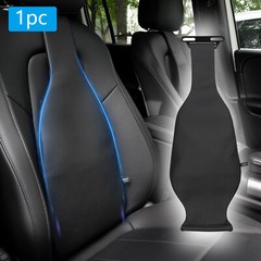 Lumbar Support Pillow Back Car Seat Cushion PU Leather Orthopedic Backrest